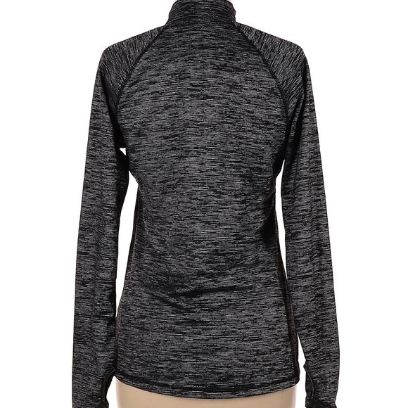 Active by Old Navy Gray/Black Track Jacket, M - Picture 2 of 2